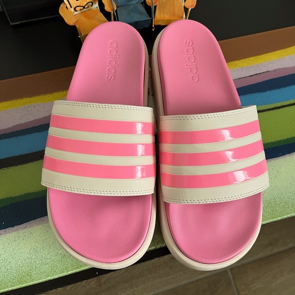 adidas Shoes Adidas Womens Adilette Platform Slide Sandal Poshmark
